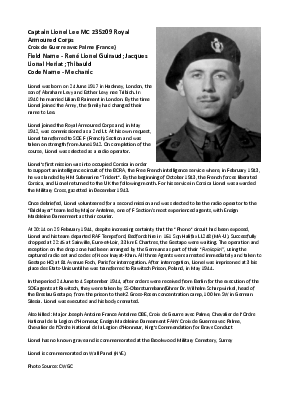 A preview of a PDF biography for Lee, Lionel